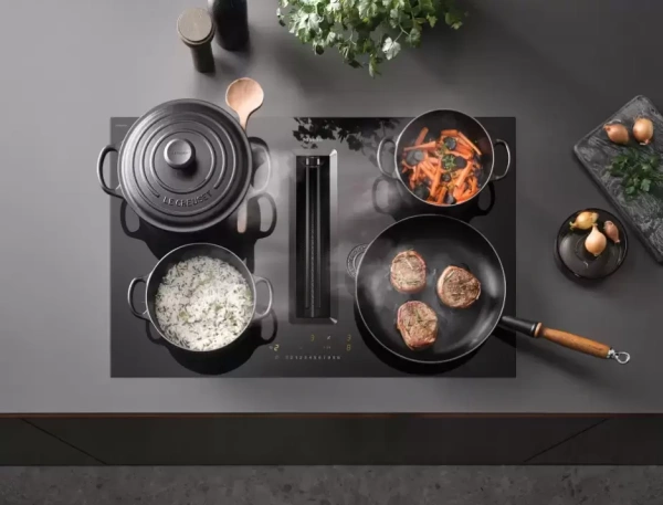 Варочная панель с вытяжкой Miele KMDA 7272 FL-U