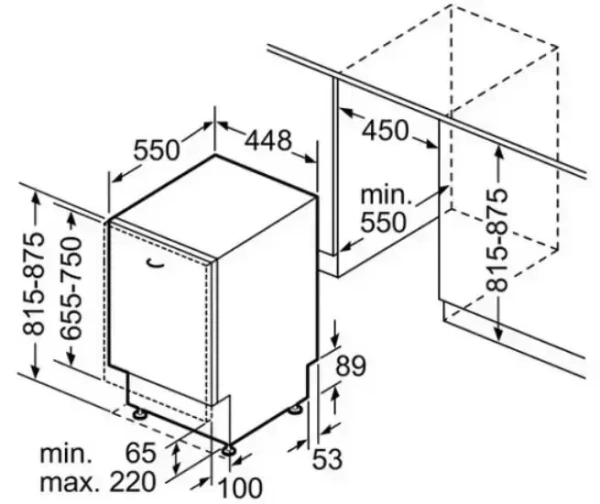 Встраиваемая посудомоечная машина Gaggenau DF 250-140