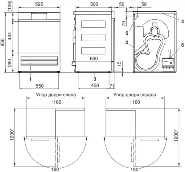 Сушильная машина V-ZUG AdoraDry V2000 AT2TWHW L