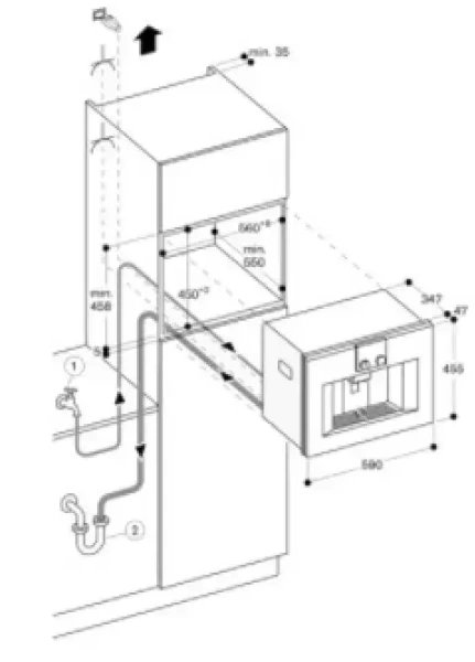 Встраиваемая кофемашина Gaggenau CM 470-102