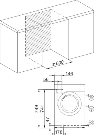 Стиральная машина Miele WEG665 WCS